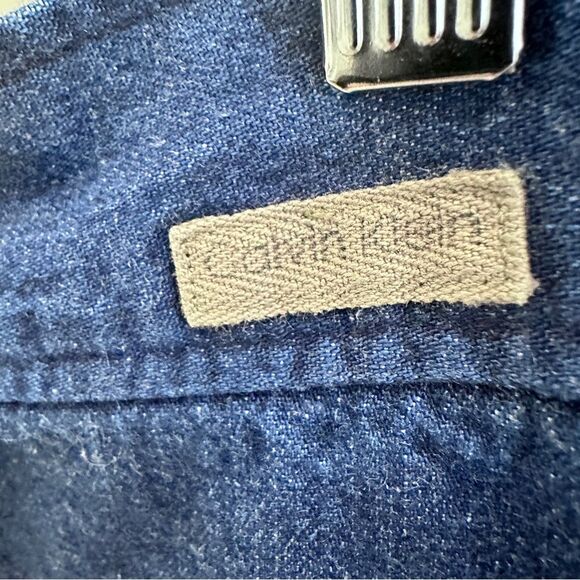 Vintage CALVIN KLEIN 80s / 90s Denim Midi Skirt Sz (vintage 12) - M medium - Picture 4 of 8